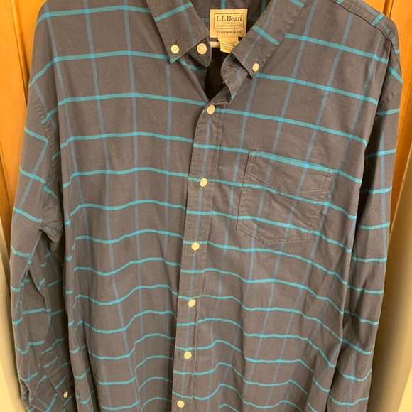 Mens LL Bean Shirt Large - Picture 5 of 5